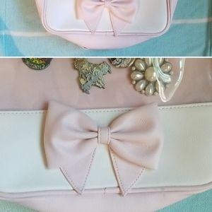 Pink pin backpack